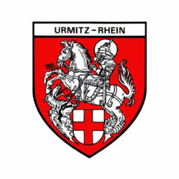 Drapeau de la ville d'Urmitz